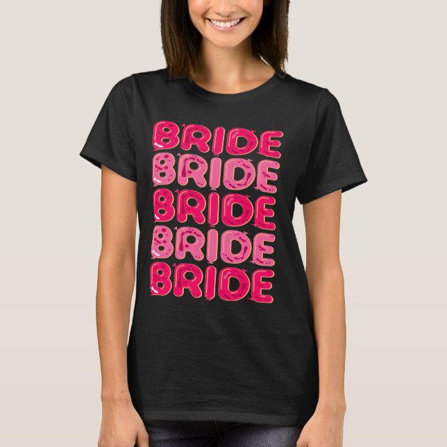CAMISETA BRIDE WEDDING PARTY BALLON (Anverso)