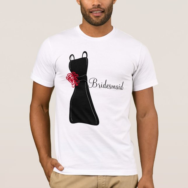 Camiseta Bridesmaid (Anverso)