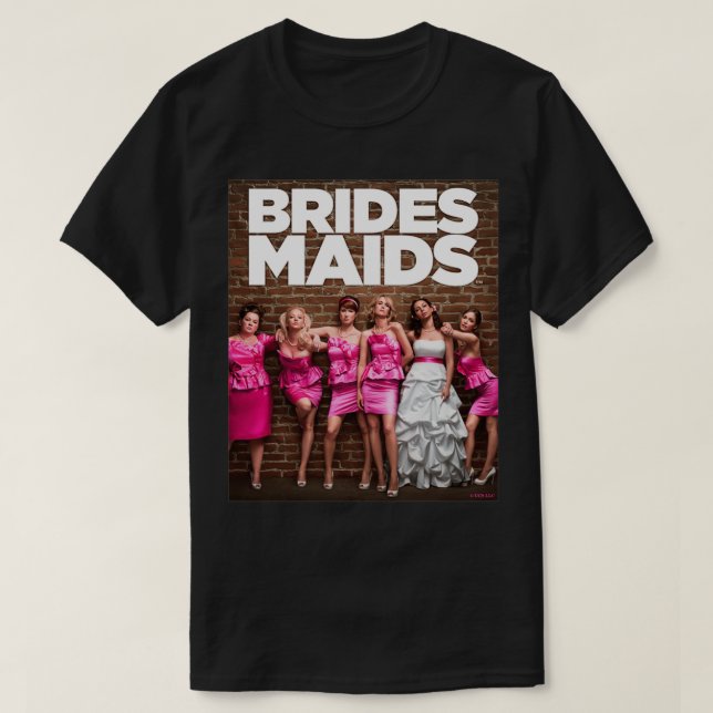 Camiseta Bridesmaids Cast (Diseño del anverso)