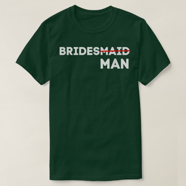 CAMISETA BRIDESMAN DE LOS HOMBRES COINCIDIENDO CON EL BODA  (Diseño del anverso)