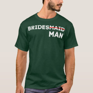 CAMISETA BRIDESMAN DE LOS HOMBRES COINCIDIENDO CON EL BODA