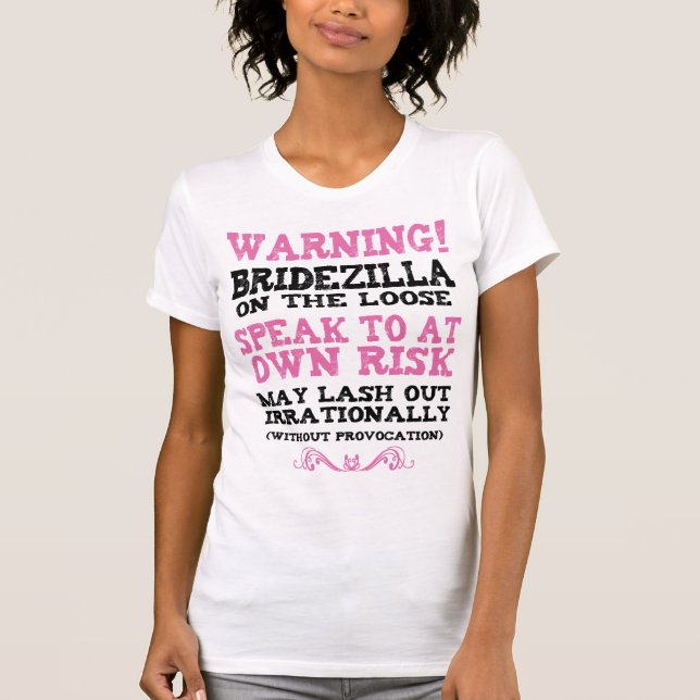 Camiseta Bridezilla En La Perdida (Anverso)