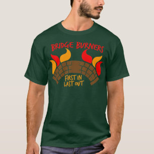 Camiseta Bridge BURNERS primero en último término BridgeBUR