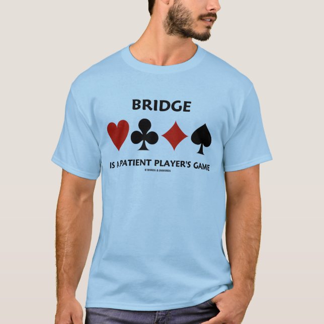 Camiseta Bridge es un juego de un jugador de pacientes (gru (Anverso)