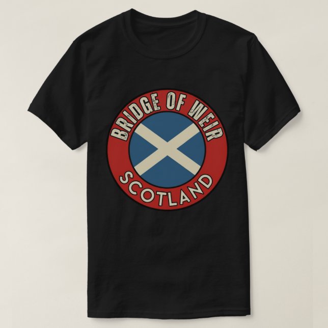 Camiseta Bridge of Weir, Escocia (Diseño del anverso)