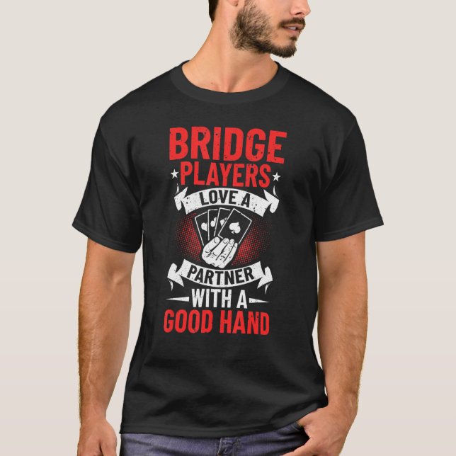 Camiseta Bridge Outfit Bridge Sport Bridge Card Game Bridge (Anverso)