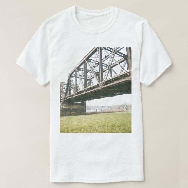 Camiseta Bridge Over Scioto River (Diseño del anverso)