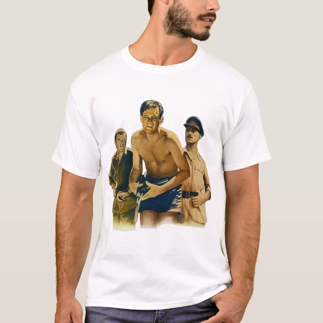 Camiseta Bridge over the River Kwai classic actors  (Anverso)