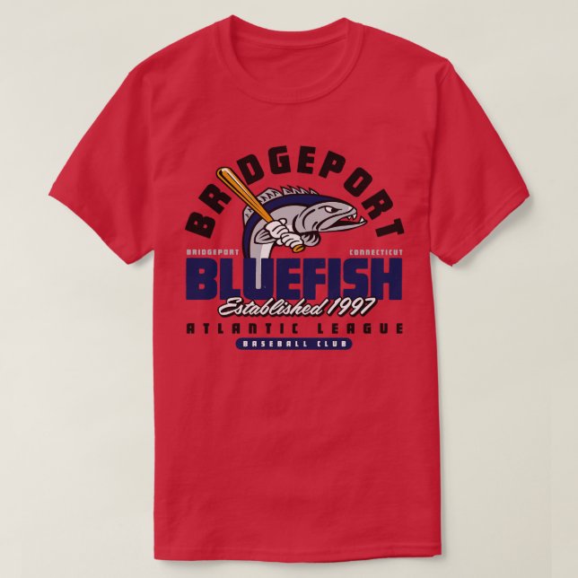Camiseta Bridgeport Blue (Diseño del anverso)