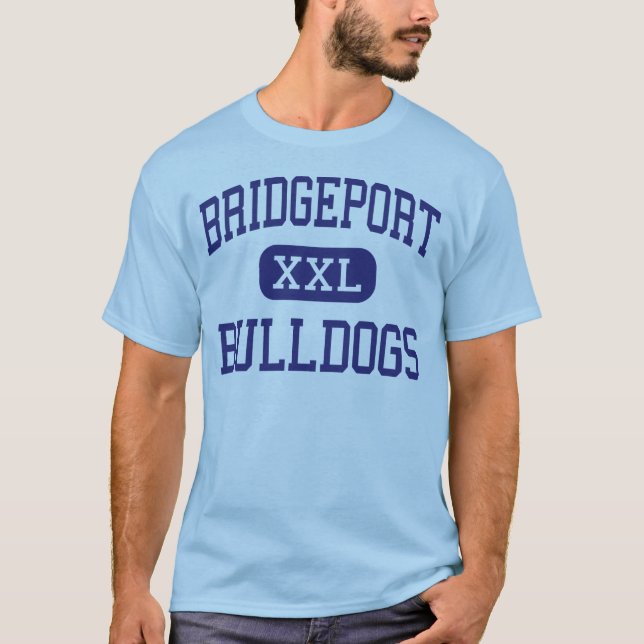 Camiseta Bridgeport - bulldoges - alta - Bridgeport Ohio (Anverso)