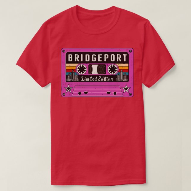 Camiseta Bridgeport City vintage (Diseño del anverso)