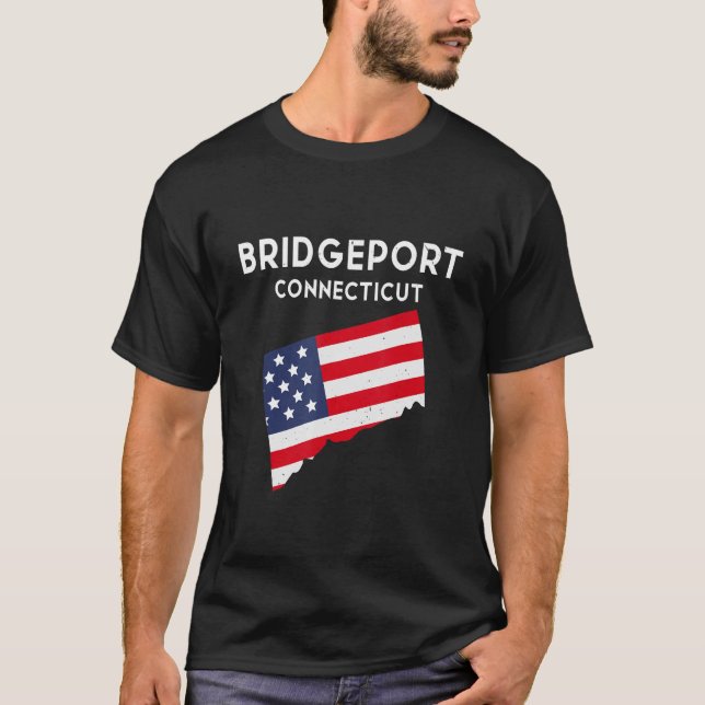 Camiseta Bridgeport Connecticut Estados Unidos de América T (Anverso)