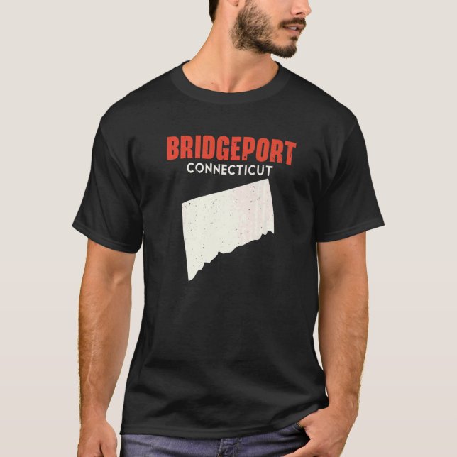 Camiseta Bridgeport Connecticut Estados Unidos de América T (Anverso)