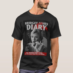 Camiseta Bridget Jones Diary 2001 Classic Horror Design Cla