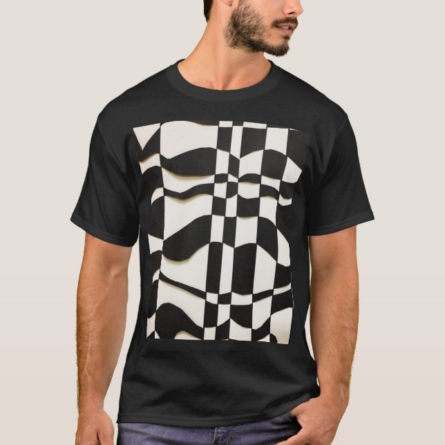Camiseta bridget riley (Anverso)