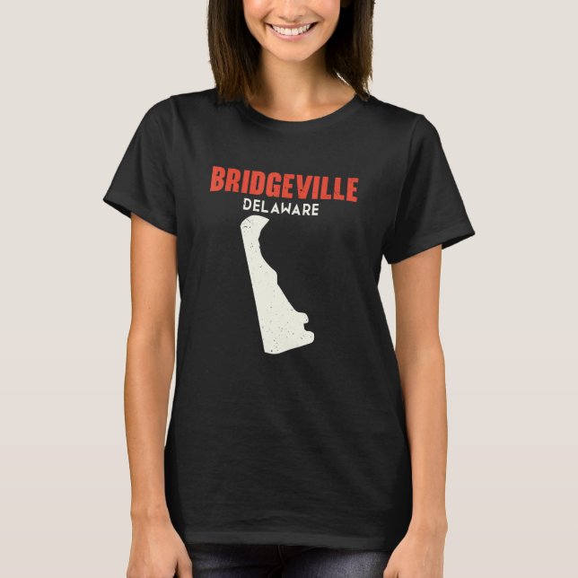 Camiseta Bridgeville Delaware USA State America Travel Dela (Anverso)