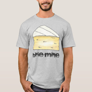 Camiseta Brie (Be) El día de San Valentín De Minas Cheese F