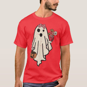 Camiseta Brie Ghost Funny Halloween Bompkins Flor