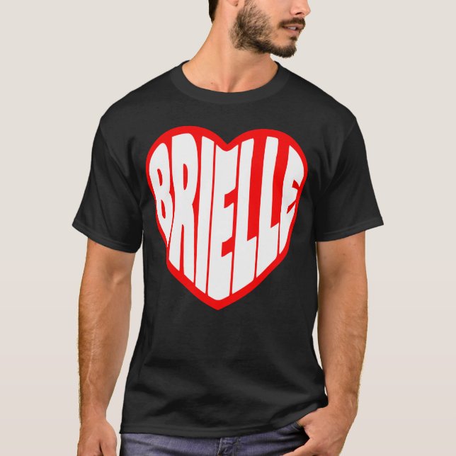 Camiseta Brielle en mi corazón chica (Anverso)