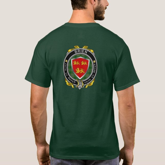 Camiseta Brien/Bryan Irish Shield (Reverso)