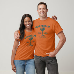 Camiseta Brigada Bubbly Sociedad de Brillo y Brindis