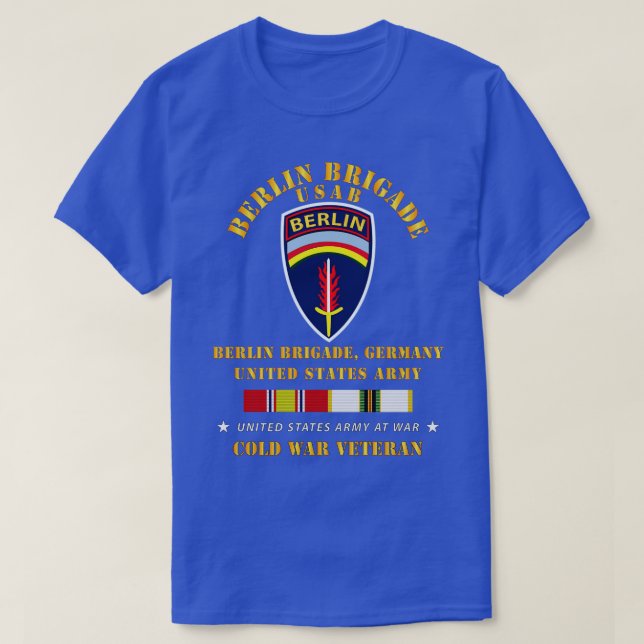 Camiseta Brigada de Berlín con RIBBONS de SERVICIO FRÍO (Diseño del anverso)