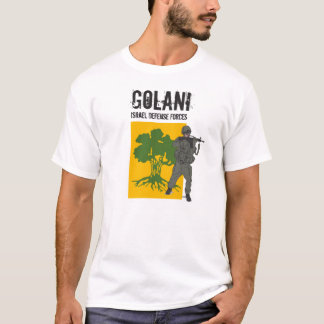 Camiseta Brigada de la infantería de Golani, fuerzas de