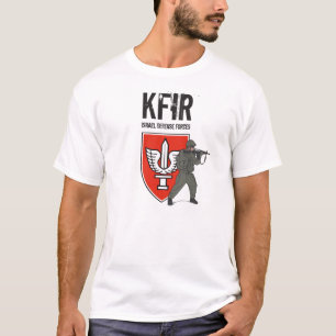 Camiseta Brigada de la infantería de Kfir, fuerzas de