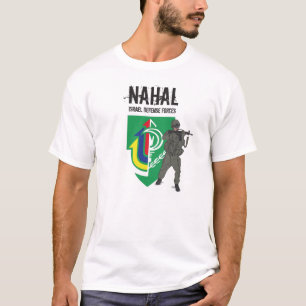 Camiseta Brigada de la infantería de Nahal, fuerzas de