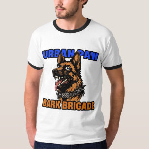 Camiseta Brigada de Ladrido de Pata Urbana ADOM