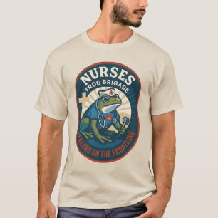 Camiseta Brigada de Ranas Enfermeras – Sanadoras en la Prim