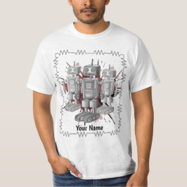 Camiseta brigada de robot de ciencia ficción