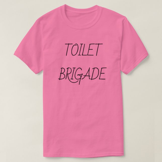 CAMISETA BRIGADA DEL RETRETE (Diseño del anverso)
