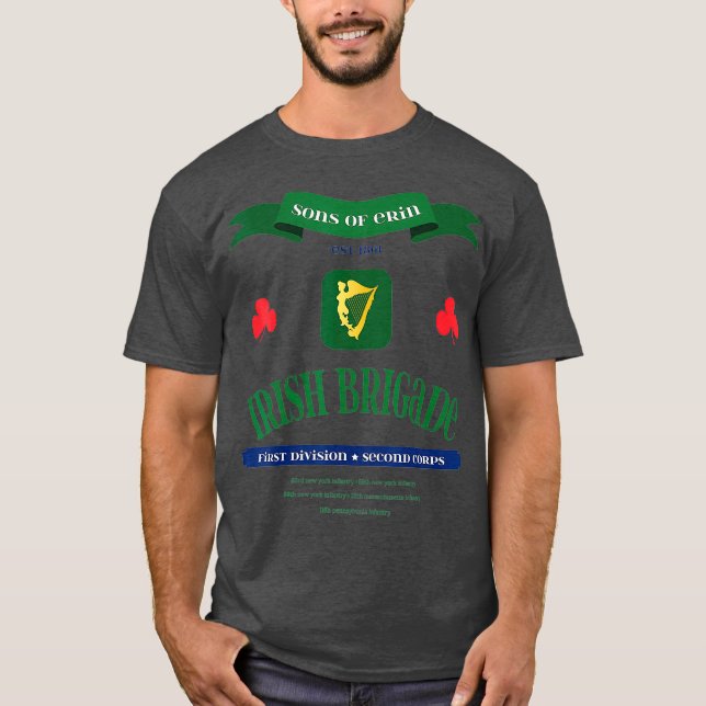 Camiseta Brigada Irlandesa de Guerra Civil (Anverso)