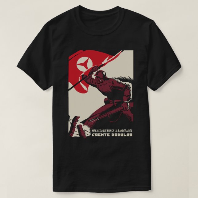 CAMISETA BRIGADAS INTERNACIONALES (Diseño del anverso)