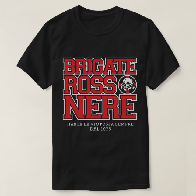 Camiseta Brigate Rossonere - Curva Sud Milano (Diseño del anverso)