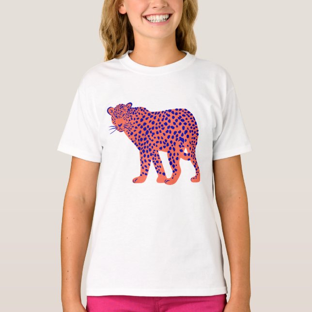 Camiseta Bright Leopard (Anverso)