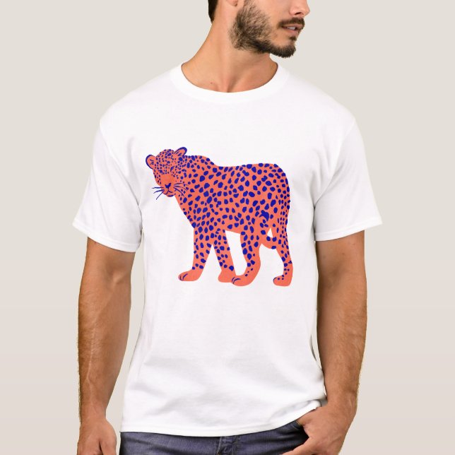 Camiseta Bright Leopard (Anverso)