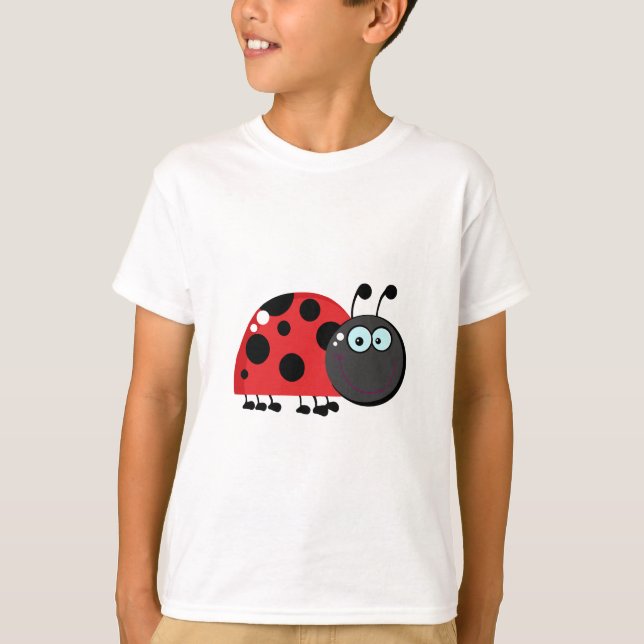 Camiseta Bright Red Lady Bug (Anverso)