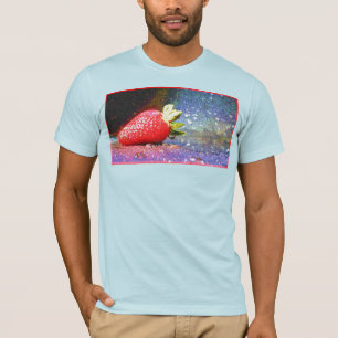 Camiseta "Bright Strawberry" Foto Lindo. Comprar Ahora