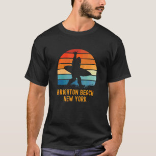 Camiseta Brighton Beach New York Sasquatch Souvenir