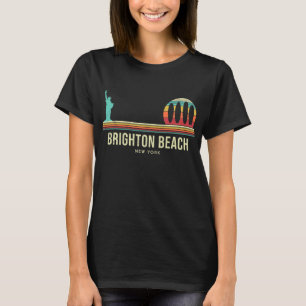 Camiseta Brighton Beach Surf Nueva York Vintage