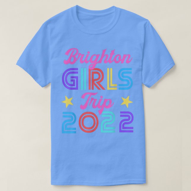 Camiseta Brighton Girls Trip 2022 Matching Hen Night Weeken (Diseño del anverso)