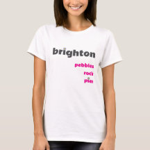Brighton Pebbles Rock Pier W Tee