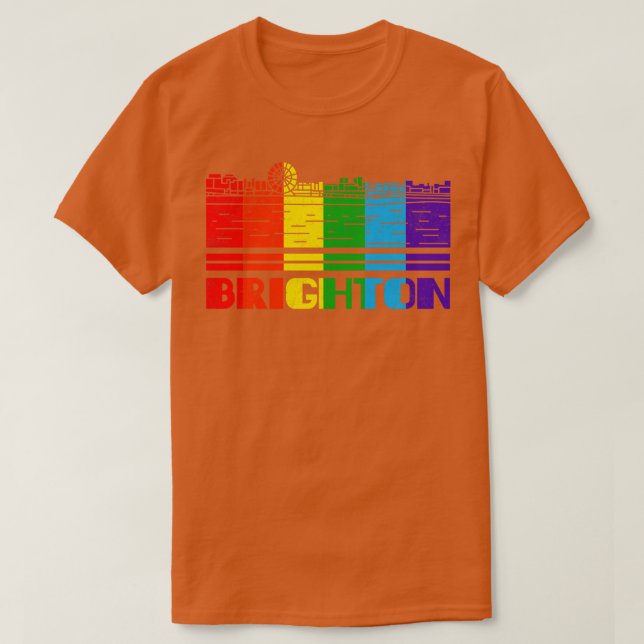 Camiseta Brighton Pride Brighton Brighton LGBT Gift (Diseño del anverso)