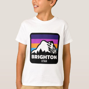Camiseta Brighton Utah Esquí Snowboard Familia Ski Trip