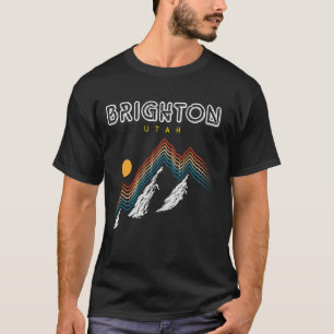 Camiseta Brighton, Utah - Estación de esquí de los Estados 