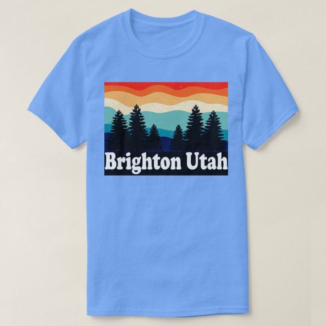 Camiseta Brighton Utah Retro (Diseño del anverso)