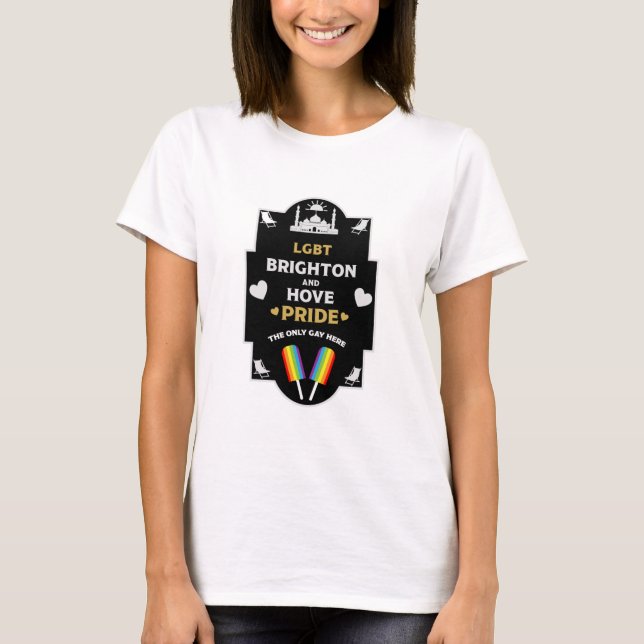 Camiseta Brighton y Hove Pride (Anverso)