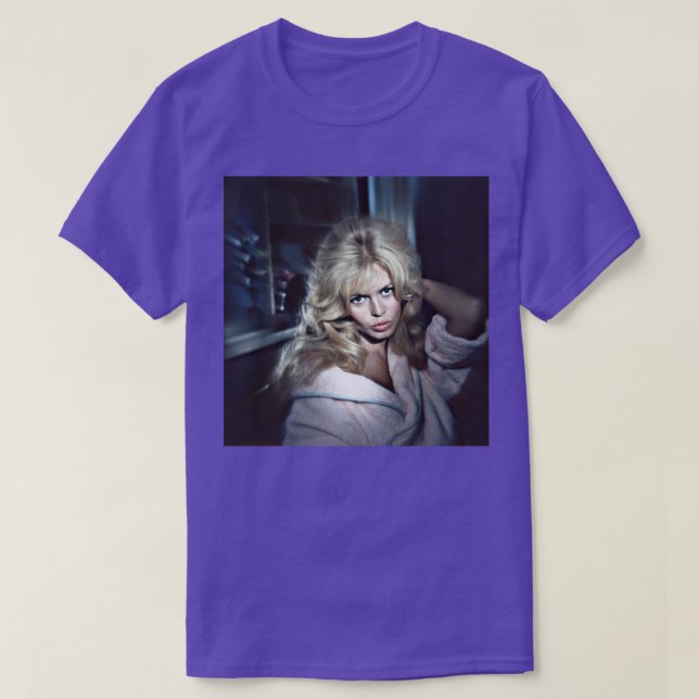 Camiseta Brigitte Bardot actriz 3 (Diseño del anverso)
